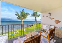 Oceanfront Maalaea Harbor Two Bedroom Condo within walking distance to beach