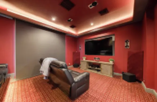 プール & ホームシアター: ライトハウスポイント ホーム！