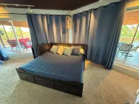 Huge Lakeview|Unique Retreat on Truman Lake|Outdoor Firepit/180°IndoorViews