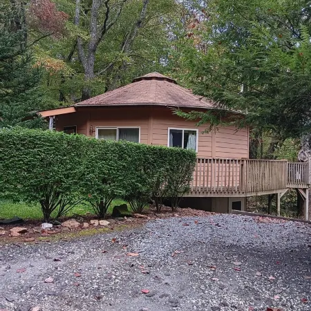 little   round  house