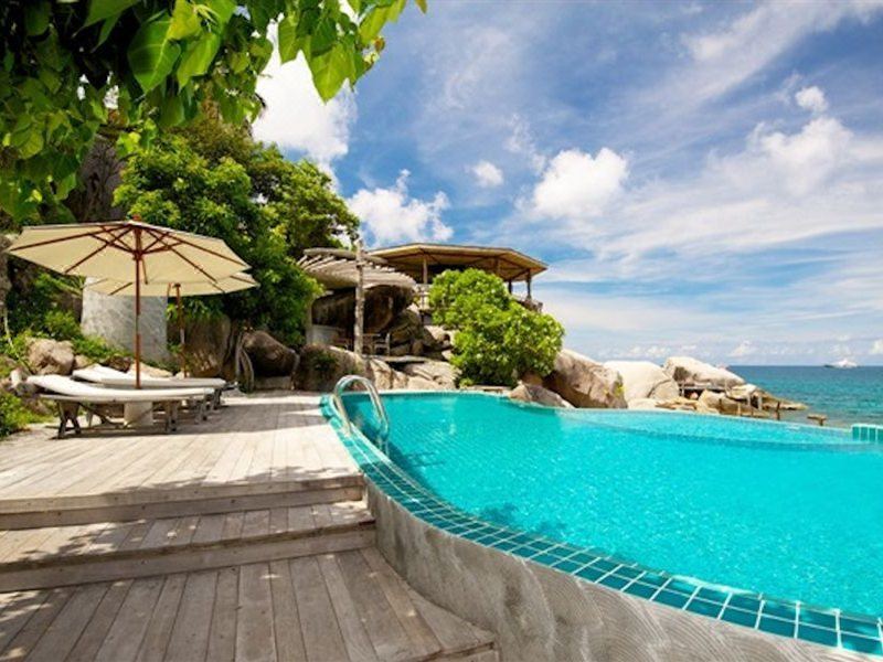 방갈로 객실 외관