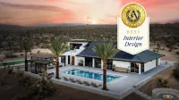 Iconic 6Br Desert Retreat w/ Pool, Pickleball & Fire Pit Joshua Tree Mansion by Avantstay