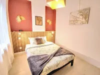 Japandi 4 Chambres Wifi Proche Parc Barbieux