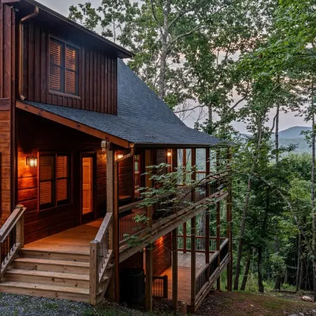 Spacious Mountain Cabin w/Mountain Views, Hot Tub & Game Room!