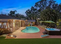 Sleeps 20 Heated Pool Pickleball Hot Tub Fire Pit - Badekar