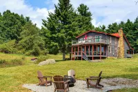 On 62-acre Farm! Waterfront Home w/ Decks & Views - 3-Star