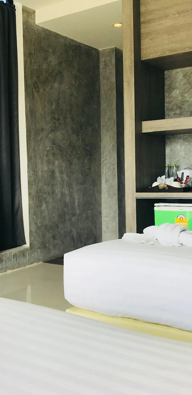 ห้องดีลักซ์พร้อมเตียงแฝด 2 เตียง