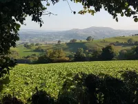 Upper Castlewright Cottage - spectacular views, historic gateway to Wales