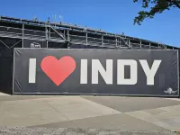 Iconic Speedway Location next to Indy 500 track, amenities, and restaurants