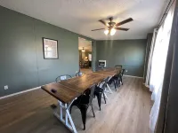 3-bedroom house in Porum Landing, waterfront with lots of space inside and out!