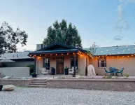 Bring your horse and cool off in Prescott!  Home & stables back up to trails!