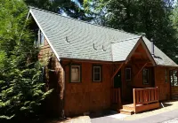 Mckenzie River Cabin #13 at the Log Cabin Inn, screened porch, .5mi Trailhead