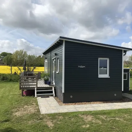 New mobile home in sustainable timber construction only 50 m from the Schlei!