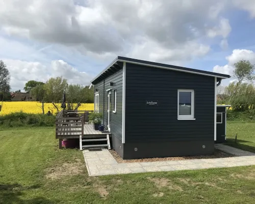 New mobile home in sustainable timber construction only 50 m from the Schlei! 卡珀爾恩酒店