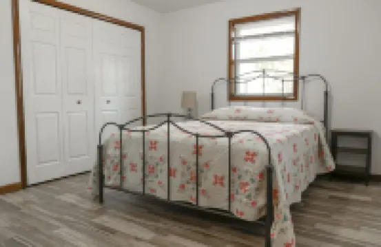 Quiet country home on a homestead farm