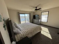 Secluded Elkhorn River Retreat.  Full sized home overlooking 250+ acre lake.