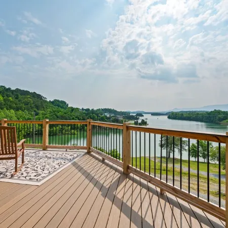 Lakefront Cabin with Stunning Mountain Views, Sleeps 6, on Douglas Lake