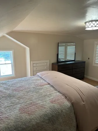 Beautiful home on Lords Point in Stonington CT with lots of parking on large lot