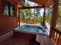Mountain Cabin with Multi-level Decks, Views, Hot Tub, Family Memories Made Here