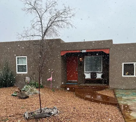 Nob Hill’s Casa Flamingo: King & Queen beds, Safe, Prime Location, Large Yard. Отели рядом с достопримечательностью «Silver Family Geology Museum»