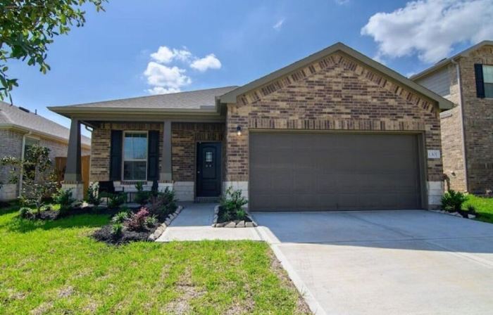 Modern One Story Home Katy TX