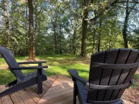 The little house on the edge of the woods