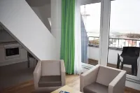 Posthus Apartment 302 with balcony, close to the beach and central - balcón