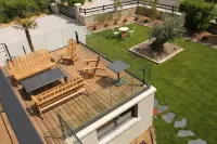 Appartement vue mer Imprenable et Accès Direct Plage