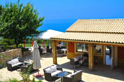 Studio Apartments Swimming Pool and Sea View on Pelekas Beach