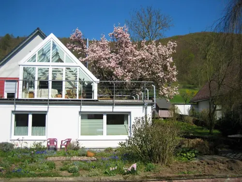 Ferienwohnung in Löwensen mit eigener Terrasse - Parkplatz