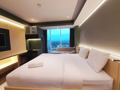 Scenic and Homey Studio Mataram City Apartment