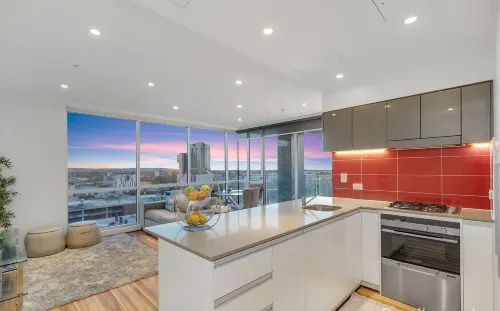 Adelaide Central Skyline Panoramic Suite Four - con vistas al mar
