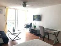 Private studio next to the beach
