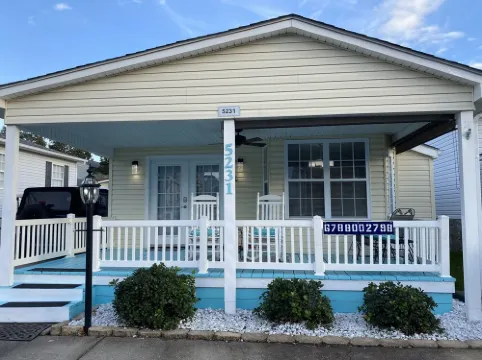 2BR1BA Close to Beach! Ocean Lakes! Golf cart incl. BR Remodeled. Newly Painted.