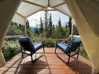 Alpenglow Luxury Camping Hôtels à : Glacier View