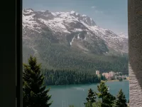 Kulm Hotel St. Moritz - Mountain view