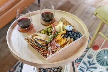 The Mighty Acorn, Bungalow is a delightful cozy tiny home in the woods.