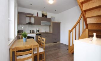 Terraced House in Malchow by Monkey Forest