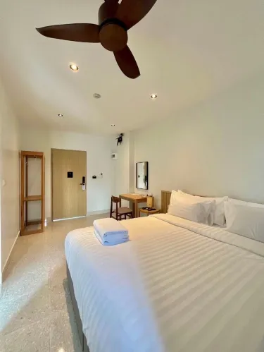 ห้องสแตนดาร์ดซิงเกิล, เตียงคิง 1 เตียง, สูบบุหรี่ได้, ห้องน้ำส่วนตัว