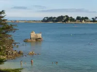 Villa in Port Blanc with Sea View Hotels in Penvenan