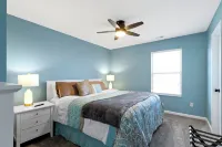 Spacious 4BR Near Grand Park – Game Loft, Office & Family-Friendly Comfort!