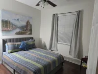 Spacious pet friendly home offers everything you need for a relaxing stay.