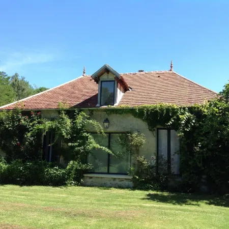 charming cottage at the foot of a 13th century abbey