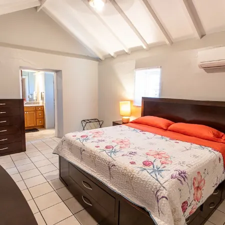 Walk to Cane Bay Beach Cottage - End Unit with Mountain Views