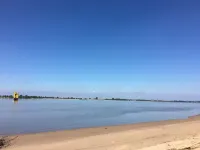 Luxurious country house right on the dike and beach Các khách sạn ở Loxstedt