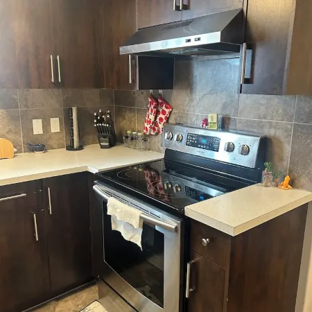 Basement suite with full kitchen