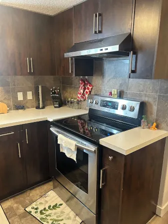 Basement suite with full kitchen