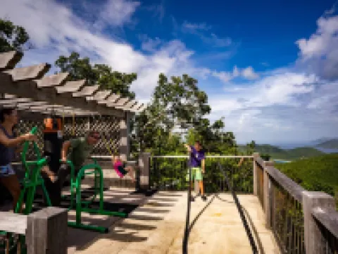 Best views & pool deck on St John just up the hill from Cinnamon Bay Beach. Hotels in Central
