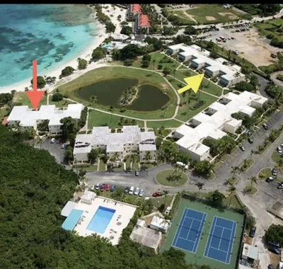 Sapphire Beach!  Walk Out Beach Front only 52 steps to sand!!   Updated
