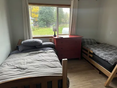 Large newly renovated house.  Cozy and convenient.